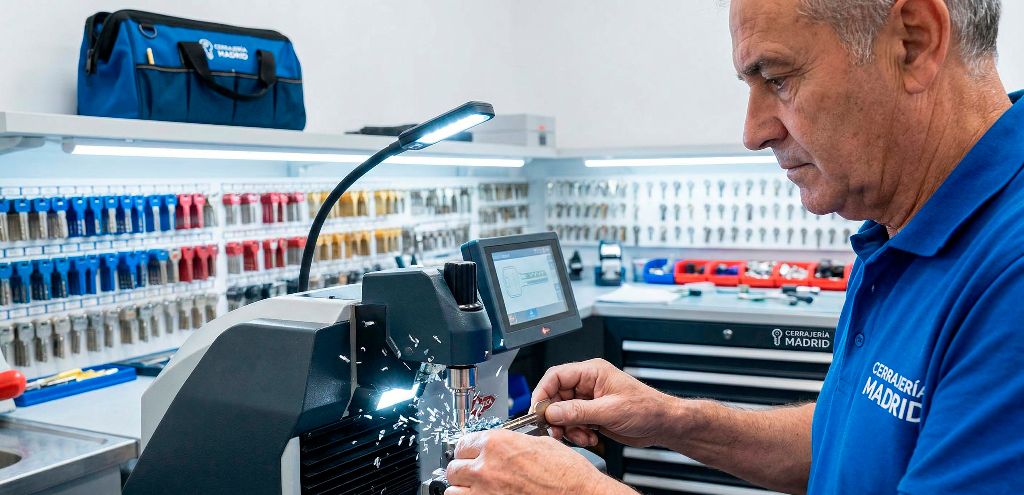 Apertura cerradura TESA en Nuevo Baztán