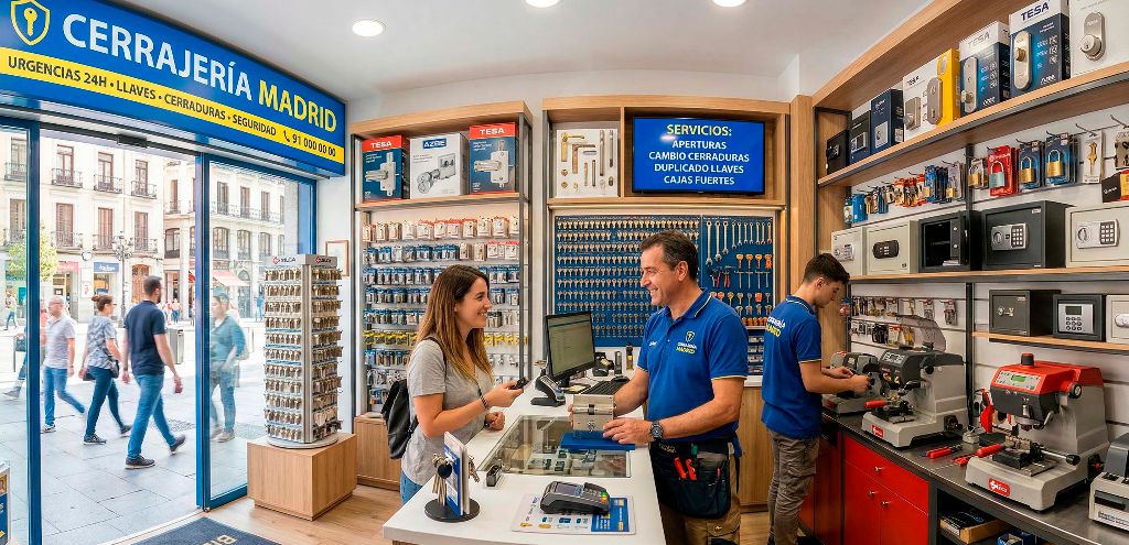 Servicio de Apertura de puertas en Miraflores De La Sierra