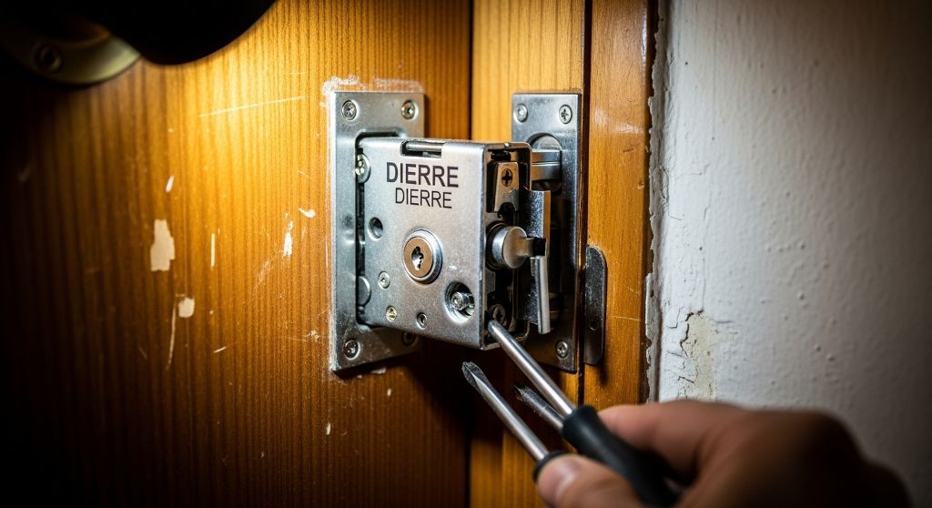 Cambio cerradura FAC en Orcasur